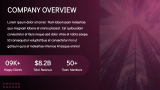 Dark Gradient Pitch Deck - Slide 3