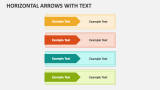 Horizontal Arrows with Text - Slide 4