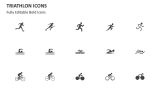 Triathlon Icons - Slide 2