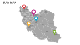 Iran Map - Slide 3