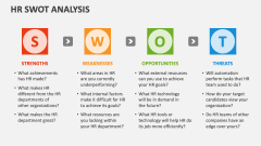 HR Swot Analysis - Slide 1