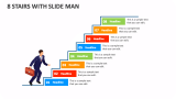 8 Stairs with Slide Man - Slide 1