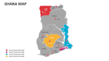 Ghana map - Slide 6