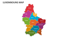 Luxembourg Map - Slide 1