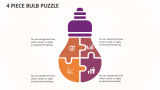 4 Piece Bulb Puzzle - Slide 1