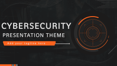 Cybersecurity Presentation Theme - Slide 1