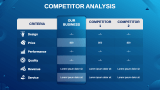 Blue Creative Presentation Template - Slide 9