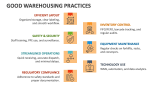 Good Warehousing Practices - Slide 2