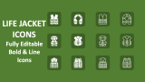 Life Jacket Icons - Slide 1