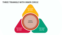 Three Triangle with Inner Circle - Slide 1