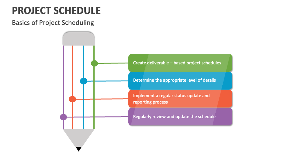 Project schedule template for powerpoint and google slides ppt slides