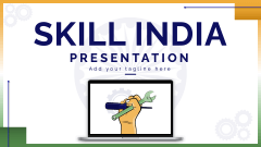 Skill India Presentation - Slide 1