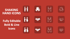 Shaking Hand Icons - Slide 1