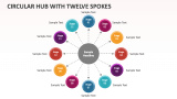 Circular Hub with Twelve Spokes - Slide 1