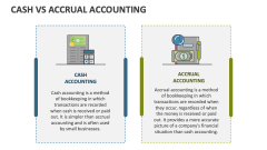 Cash Vs Accrual Accounting - Slide 1