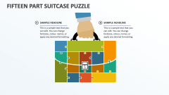 Fifteen Part Suitcase Puzzle - Slide 1