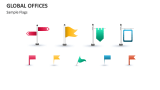 Global Offices (Sample Flags) - Slide 9