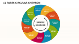 11 Parts Circular Chevron - Slide 1