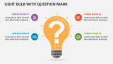 Light Bulb with Question Mark - Slide 1