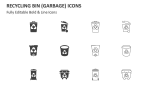 Recycling Bin (Garbage) Icons - Slide 2