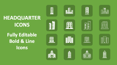Headquarter Icons - Slide 1