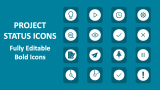 Project Status Icons - Slide 1