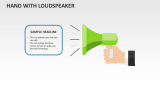 Hand with Loudspeaker - Slide 1
