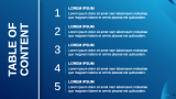 Blue Creative Presentation Template - Slide 2