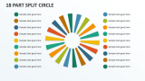 18 Part Split Circle - Slide 1