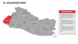 El Salvador Map - Slide 7
