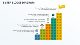 5 Step Blocks Diagram - Slide 1