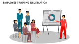 Employee Training Illustration - Slide 1