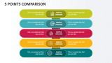 5 Points Comparison - Slide 1