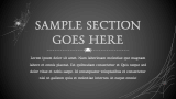 Spider Background Presentation Theme - Slide 3