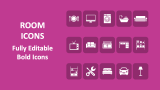 Room Icons - Slide 1