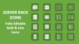 Server Rack Icons - Slide 1