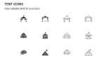 Tent Icons - Slide 2