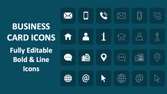 Business Card Icons - Slide 1