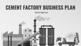 Cement Factory Business Plan - Slide 1