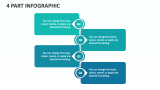 4 Part infographic - Slide 1