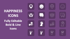 Happiness Icons - Slide 1