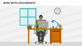 Boss with Documents - Slide 5