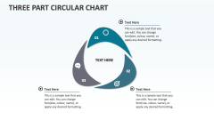 Three Part Circular Chart - Slide 1