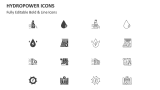 Hydropower Icons - Slide 2