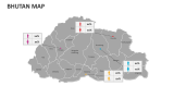 Bhutan map - Slide 8