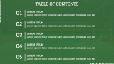 Badminton Academy Presentation Theme - Slide 2