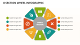 8 Section Wheel Infographic - Slide 1