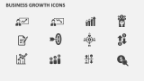 Business Growth Icons - Slide 3