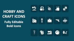 Hobby and Craft Icons - Slide 1