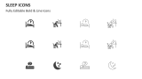 Sleep Icons - Slide 2